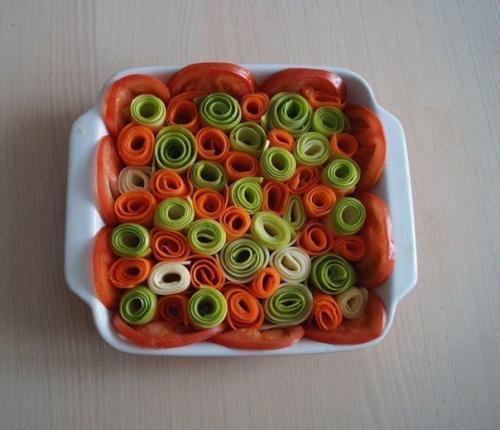 Красивая овощная запеканка. 02