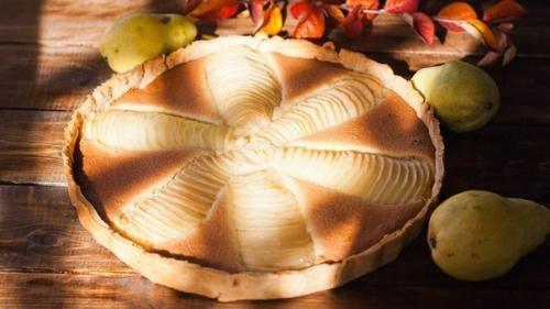 Пирог Груши в Миндальном Креме. 05