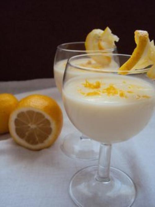 Освежающий лимонный десерт (Lemon Posset).