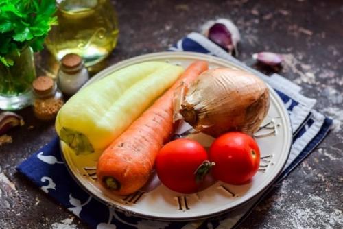 Салат Украинский на зиму. 01