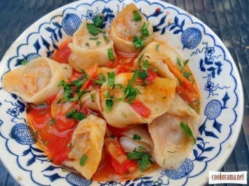 Чучварики.  Попробуйте.  Это очень вкусно!