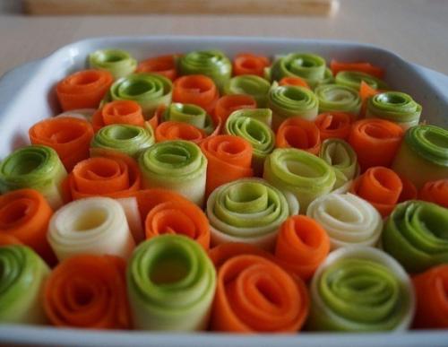 Красивая овощная запеканка. 01