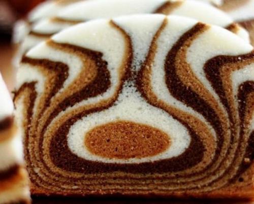 Пирог на кефире Зебра. Классический пирог "Зебра" на кефире.