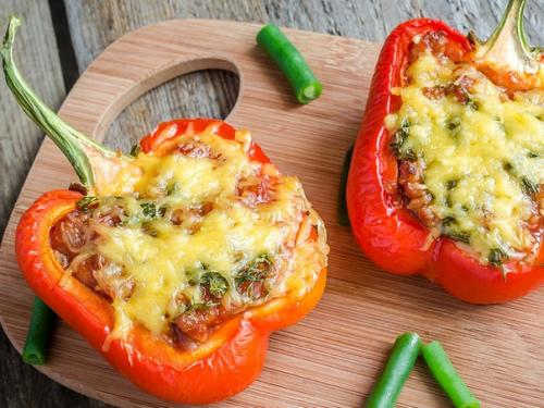 Перцы фаршированные.  Ингредиенты: