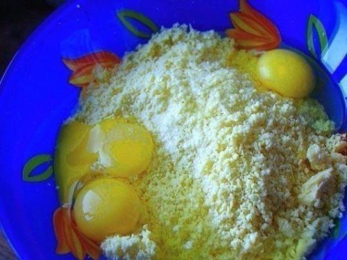 Очень вкусные сырные шарики с чесноком. 02