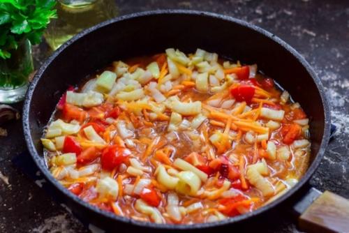 Салат Украинский на зиму. 02