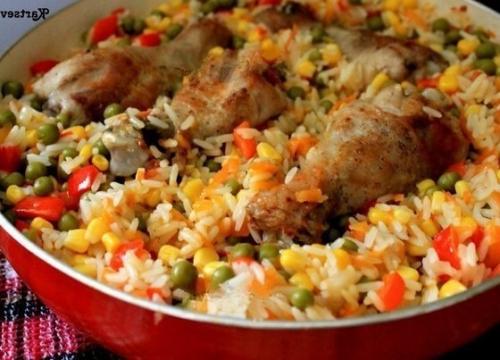 Обалденная курочка с овощами и рисом по-каталонски. 05 Обалденная курочка с овощами и рисом по-каталонски. 05