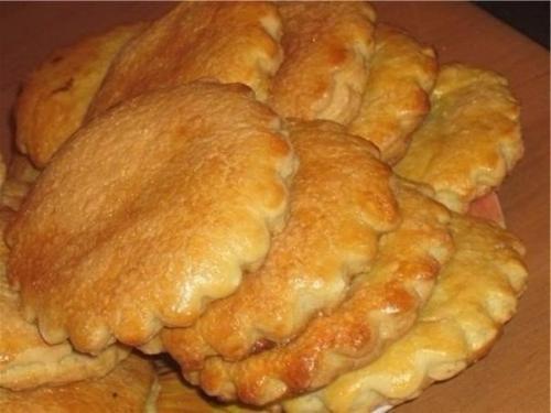 Молочные коржики из детства.