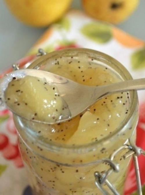 Варенье из груш с маком очень очень вкусное.