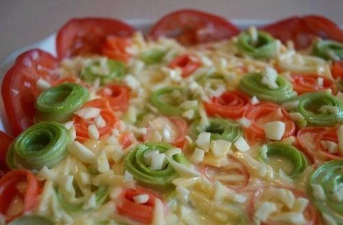 Красивая овощная запеканка. 04