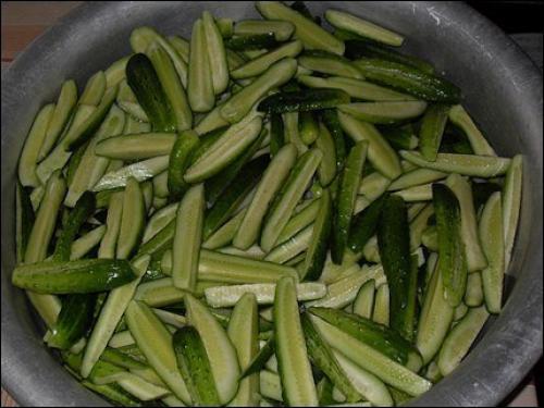 Огурцы в горчичной заливке. 01