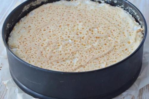 Сливочно - грушевый пирог с суфле. 07 Сливочно - грушевый пирог с суфле. 07