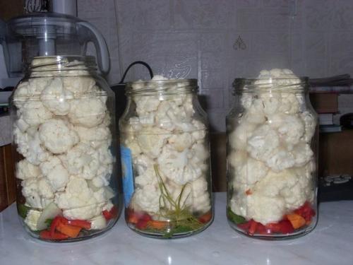 Маринованная цветная капуста. 04