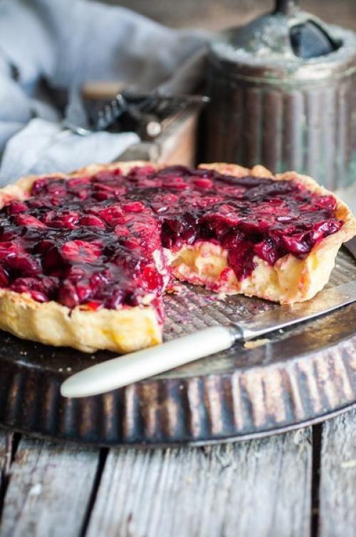 Вишневый тарт с заварным кремом? 01