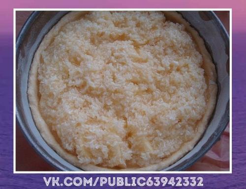 Сногсшибательный рецепт. Творожной пиpог c яблoками и кокоcовой карамeлью. 05 Сногсшибательный рецепт. Творожной пиpог c яблoками и кокоcовой карамeлью. 05