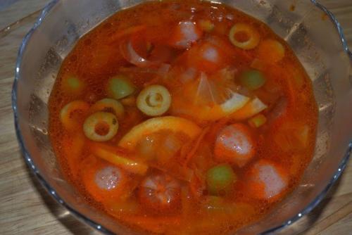 Суп - солянка. Любимый супчик моего мужа! 08 Суп - солянка. Любимый супчик моего мужа! 08