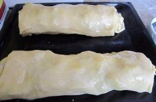 Яблочный штрудель.  Ингредиенты: 07