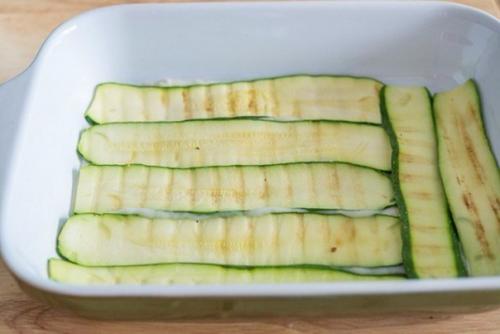 Лазанья из кабачков с курицей. 05