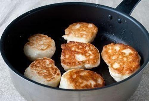 Пышные оладушки.  Ингредиенты: 04