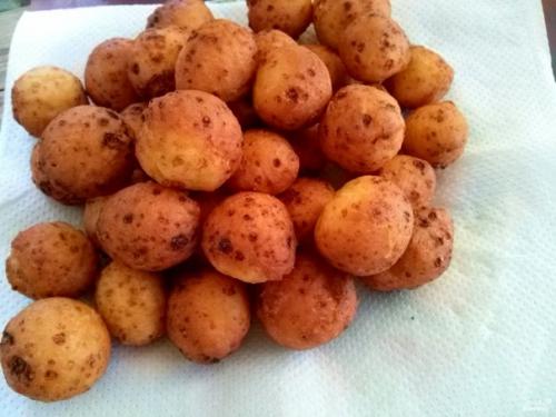 Пончики из творога.