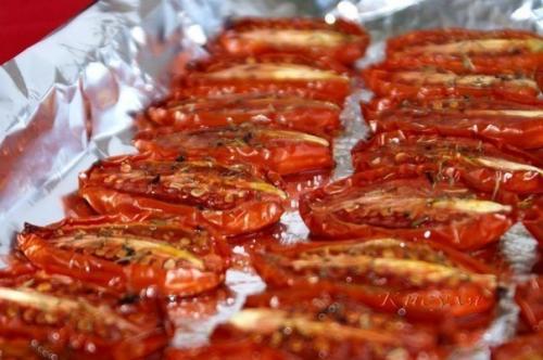 Безумно вкусные вяленые помидоры. 01