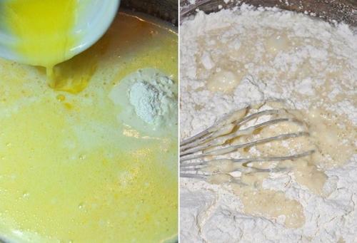 Американские панкейки.  Ингредиенты: 02