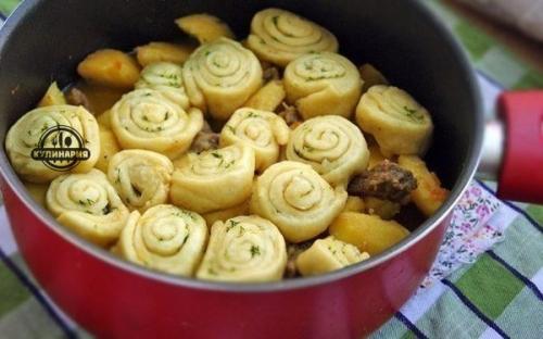 Нудли по-украински.  Ингредиенты: 09