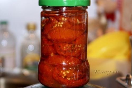 Безумно вкусные вяленые помидоры. 04