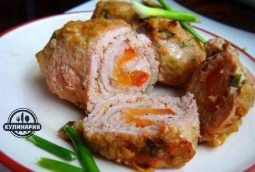 Мясные рулетики под соусом. 02