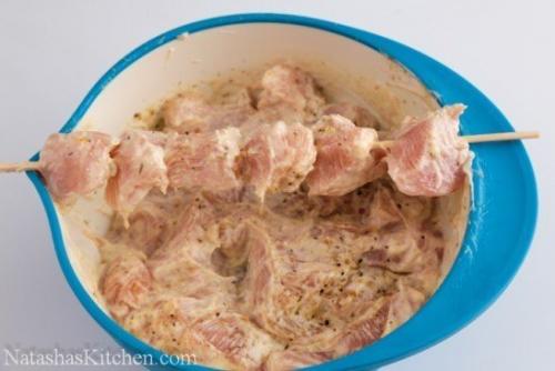 Панированные шашлычки из курицы. 04 Панированные шашлычки из курицы. 04