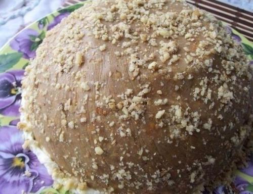 Банановый торт без выпечки Трюфельдинья. 07 Банановый торт без выпечки Трюфельдинья. 07