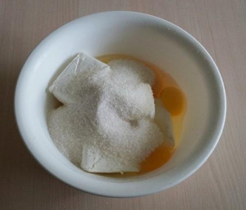 Очень нежный творожный пирог. 03