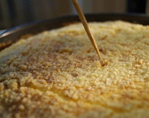 Очень нежный творожный пирог. 07