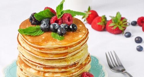 Американские панкейки.  Ингредиенты: