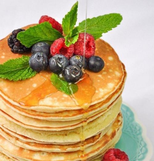 Американские панкейки.  Ингредиенты: 05