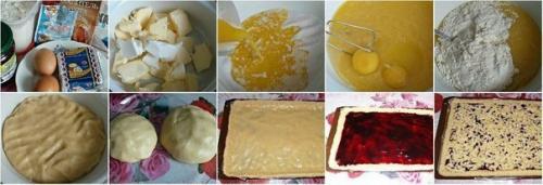 Домашний пирог Тертый из песочного теста, с черносмородиновым вареньем? 01 Домашний пирог Тертый из песочного теста, с черносмородиновым вареньем? 01