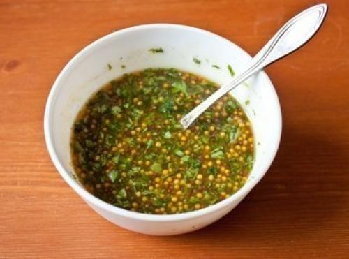 Курица в медово - горчичном маринаде. 01