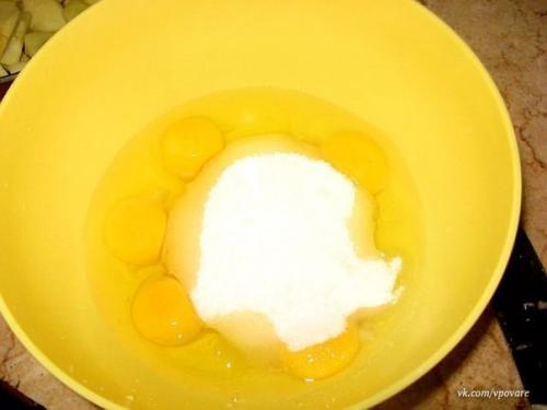 Шарлотка.  Самая классическая и вкуснейшая шарлотка! 03