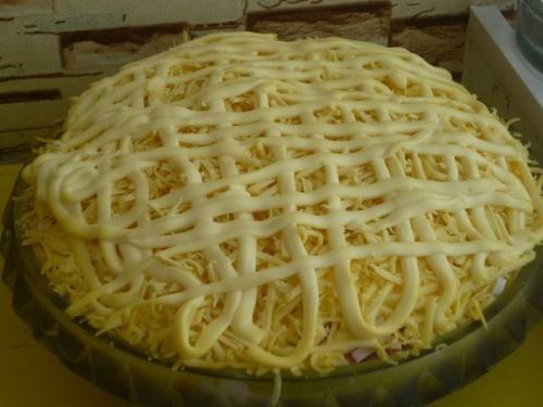 Салат Пушинка - нежный и пушистый, просто тает во рту!