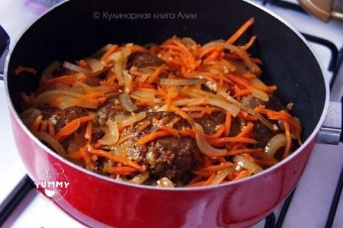 Тефтели с гречневой крупой. 06