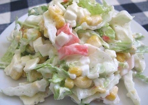 Салаты лёгкого приготовления. 01