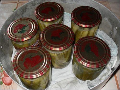 Огурцы в горчичной заливке. 07