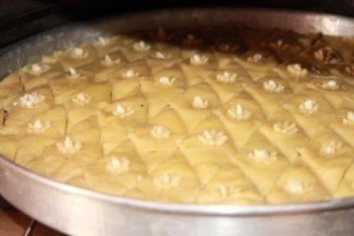 Пахлава алжирская.  Обожаю эту восточную сладость, что уж тут говорить. 07