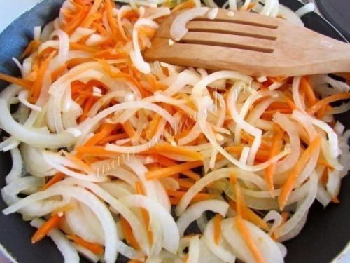 Салат из говяжей печени. 05