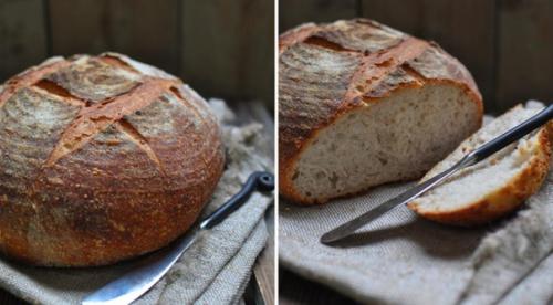 Хлеб ситный на закваске.
