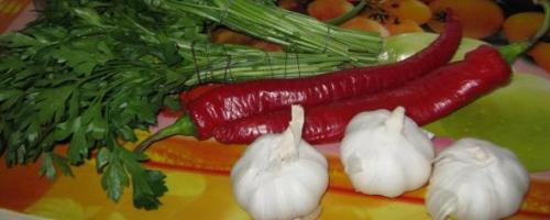 Армянская закуска - для любителей остренького. 06