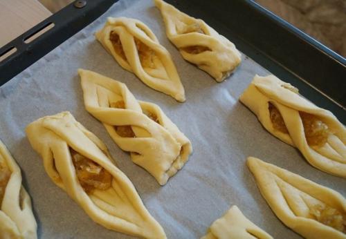 Ароматное яблочное печенье. 08