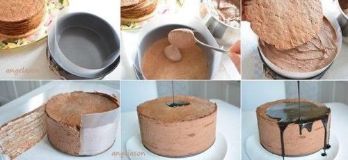 Потрясающе вкусный - шоколадный медовик! 01