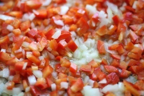 Помидоры, фаршированные куриным Филе и овощами. 03