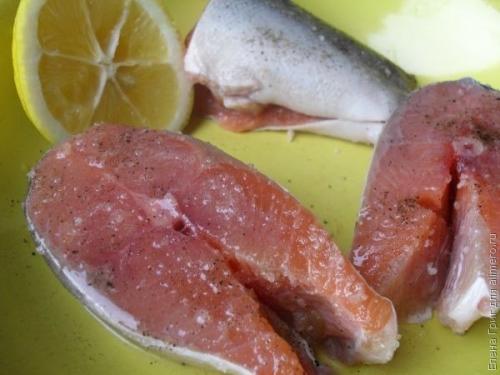 Горбуша, запеченная под Шубой. 03